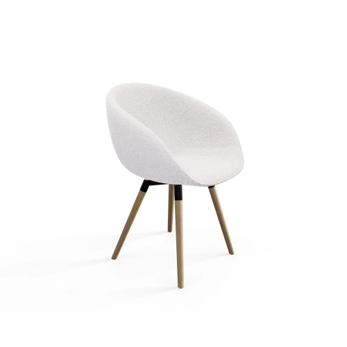 Krzesło KR-502 Ruby Kolory Tkanina Abriamo 04 Boucle Design Italia 2025-2030